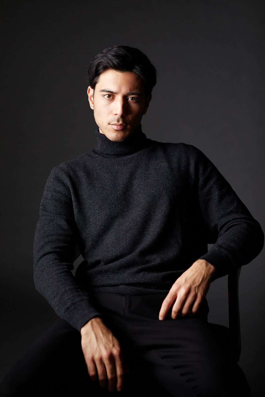 Editorial-inspiriertes Sedcard-Portrait in München.