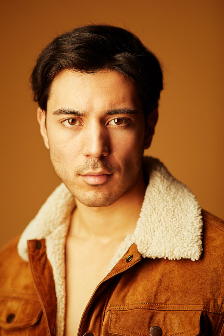 Kreatives Portrait Mann moderne Fotografie