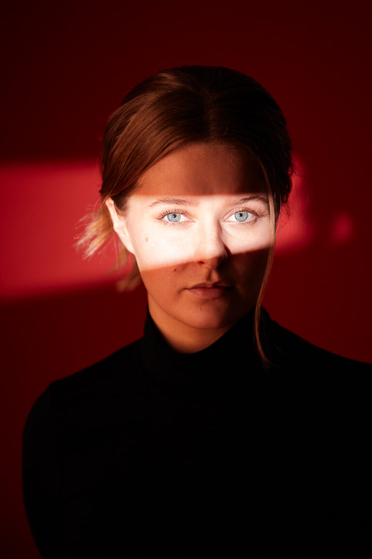 Professionelles Studio Shooting kreative Studioaufnahme München