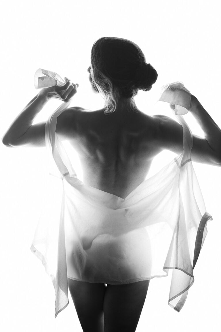 Aktfotografie Shooting Studio kreative Aufnahme