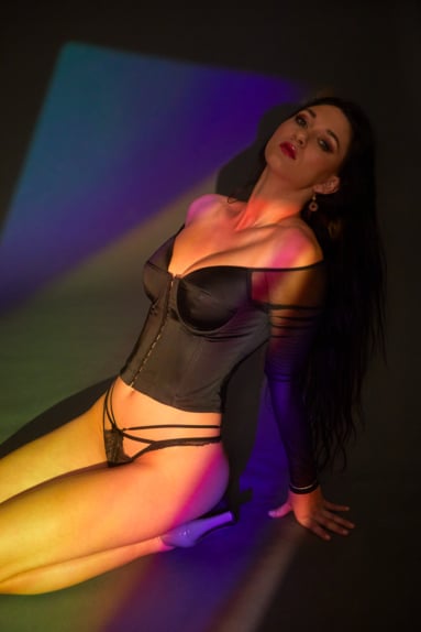 Kreatives Dessous Shooting