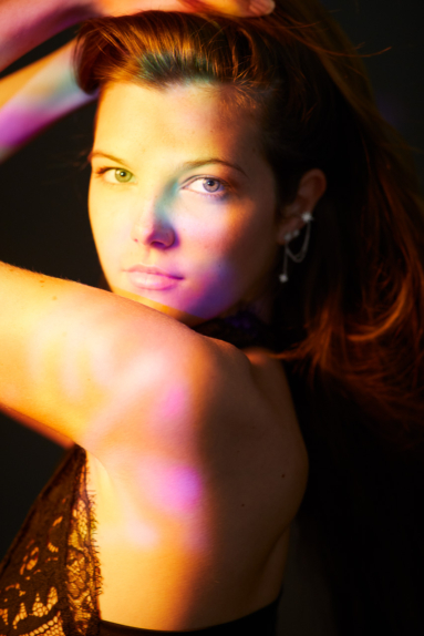 Sedcard Shooting für New Face Model kreative Fotografie