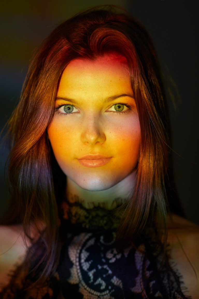 Sedcard Shooting für New Face Model kreative Fotografie