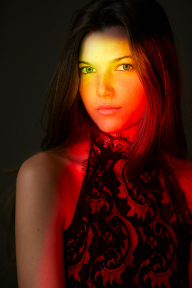 Sedcard Shooting für New Face Model kreative Fotografie