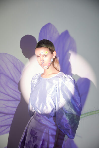 Professionelle Fashion Werbekampagne Fotoaufnahme