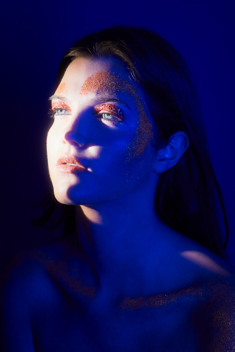 Einzigartiges Portraitfoto Frau künstlerische Fotografie München