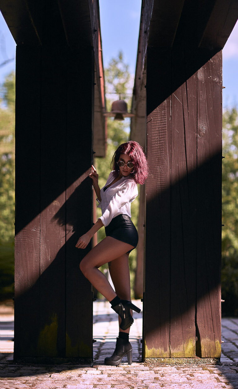 Authentisches Portrait Frau einzigartige Ausstrahlung München