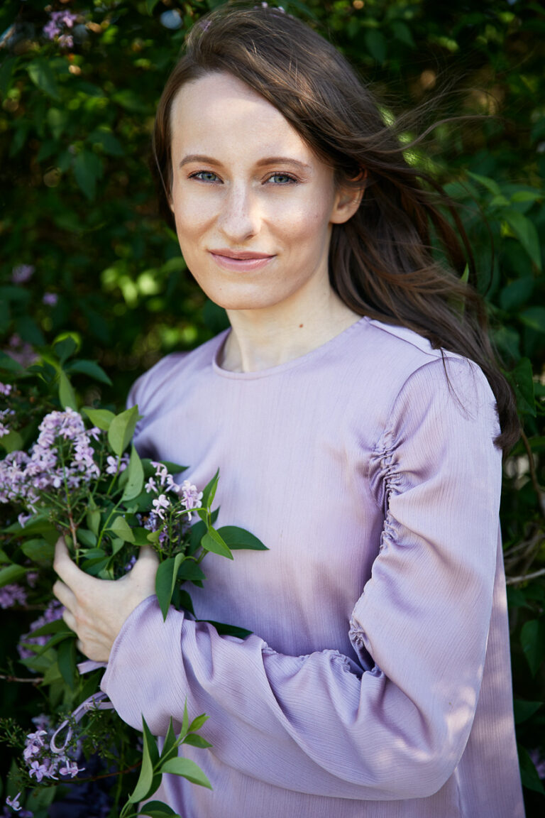Authentisches Portrait Frau einzigartige Ausstrahlung München