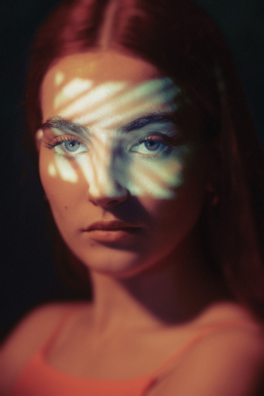 Professionelles Beauty Shooting kreative Bildgestaltung