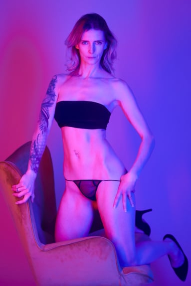 Kreatives Dessous Shooting