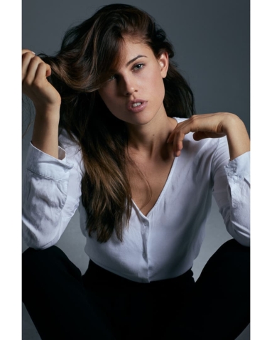 Künstlerisches Fotoshooting professionelle Aufnahme