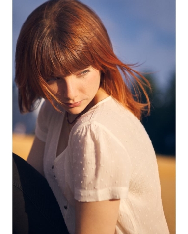 Künstlerisches Fotoshooting professionelle Aufnahme