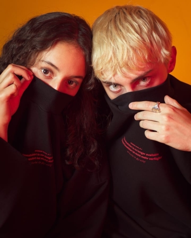 Künstlerisches Fotoshooting professionelle Aufnahme