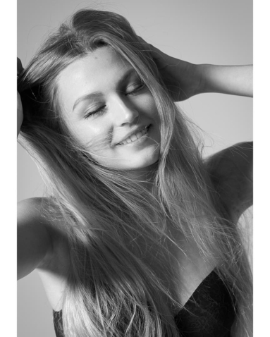 Künstlerisches Fotoshooting professionelle Aufnahme