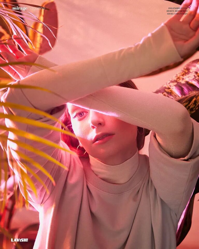 Kreatives Fotoshooting moderne Bildgestaltung