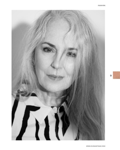 Frau Portrait Studio oder Outdoor, elegante Darstellung