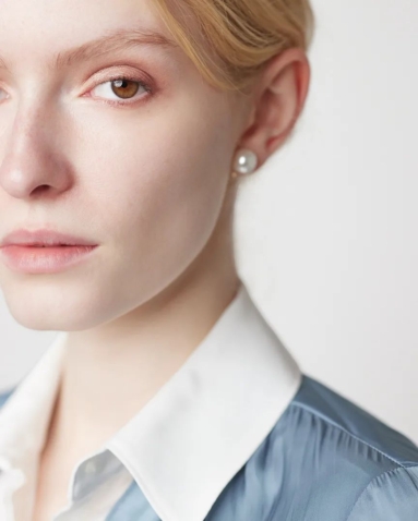 Authentisches Portrait Frau einzigartige Ausstrahlung München