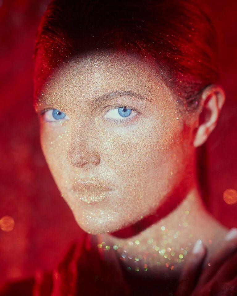 Professionelles Beauty Shooting kreative Bildgestaltung