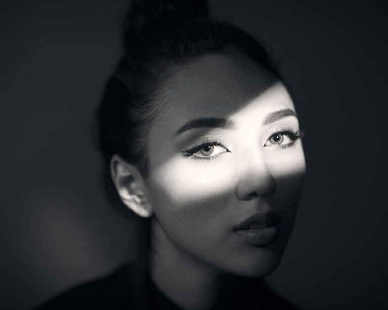 Professionelles Fotoshooting kreative Bildgestaltung