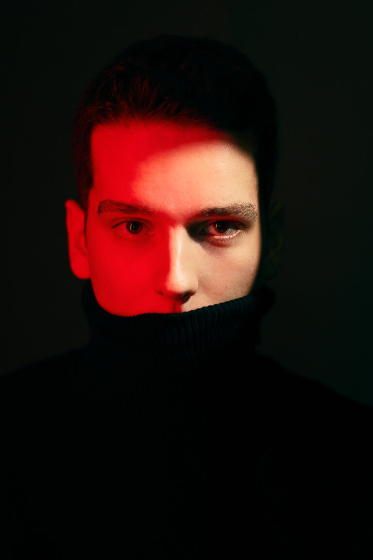 Professionelles Fotoshooting kreative Bildgestaltung