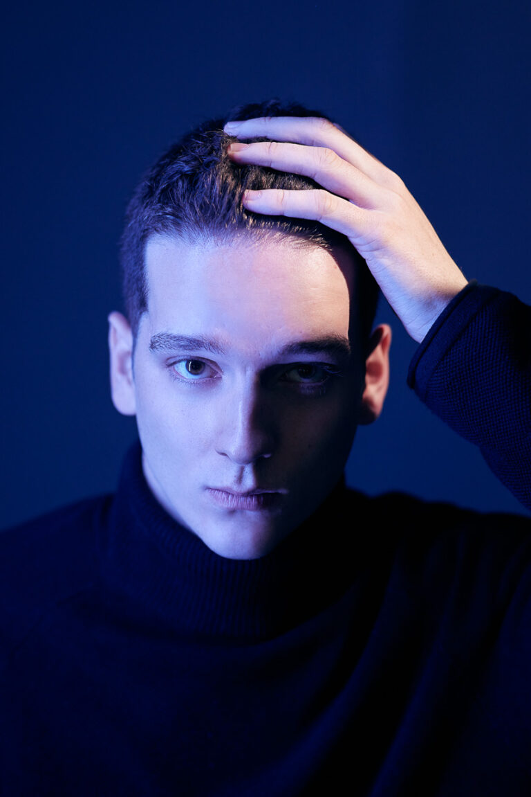 Professionelles Fotoshooting kreative Bildgestaltung